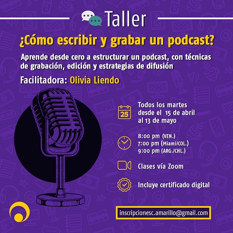 ¿Cómo escribir y grabar un podcast?