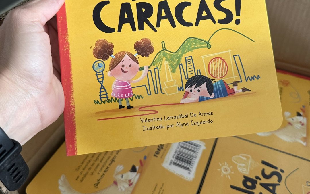 Valentina Larrazábal y la ilustradora Alyna Izquierdo publican Hola, Caracas