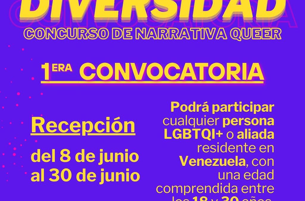 Estudiantes de Letras UCV convocan concurso de narrativa queer