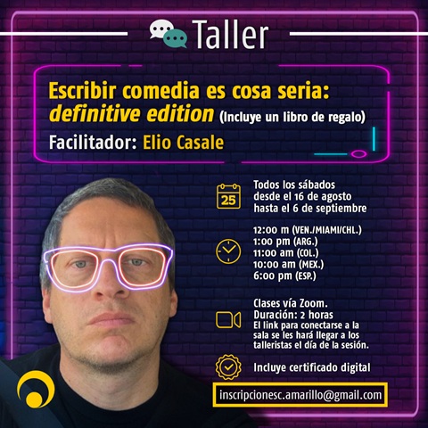 Escribir comedia es cosa seria: definitive edition