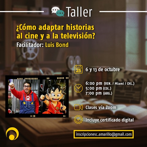 ¿Cómo adaptar historias al cine y la televisión?