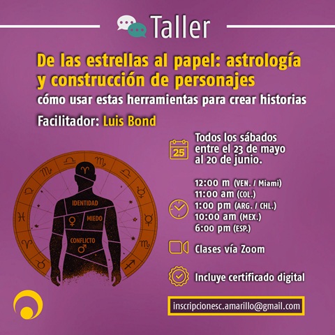 De las estrellas al papel: astrología y construcción de personajes